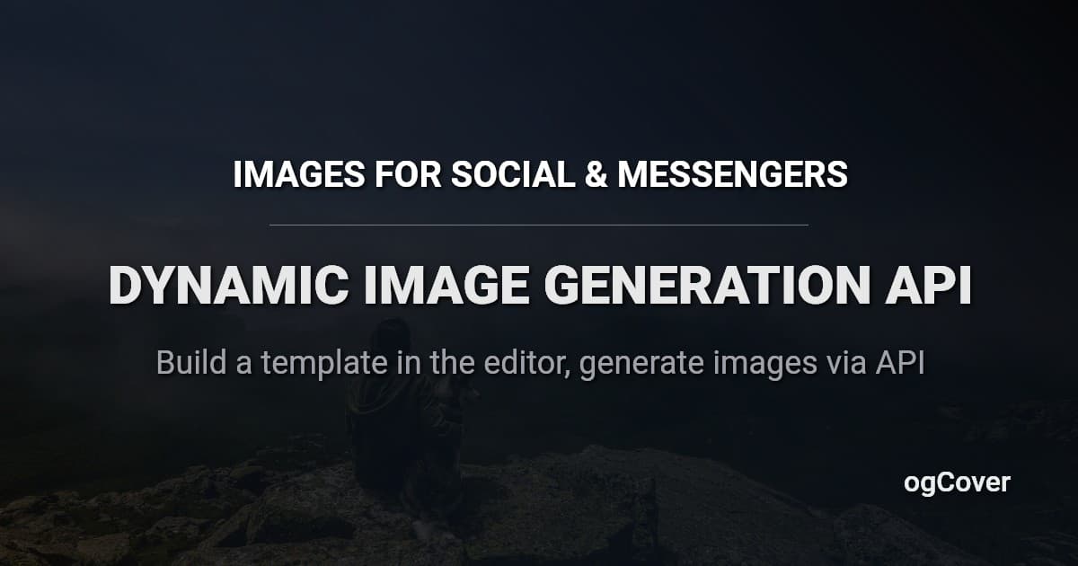 Example dynamic cover for a shared link